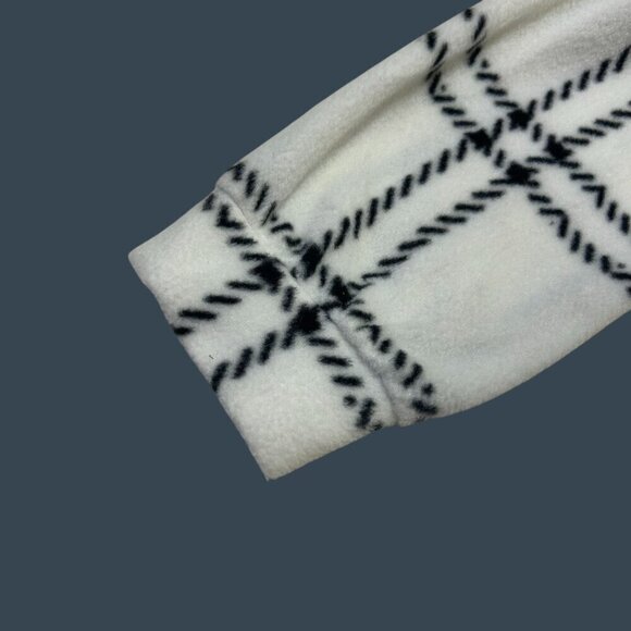 Jolie & Joy Womens Medium Plaid Fleece Button-Up Cottagecore Cabincore Ranch - Picture 4 of 8